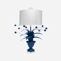 Down Pour Blue Crunchberry Table Lamp