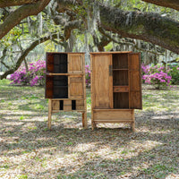 Antique Bamboo Cabinet