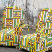 Yoruba Beaded Chair