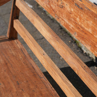 Antique Teakwood Javanese Bench