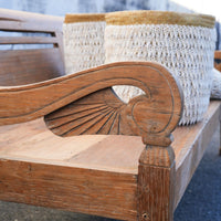 Antique Teakwood Javanese Bench