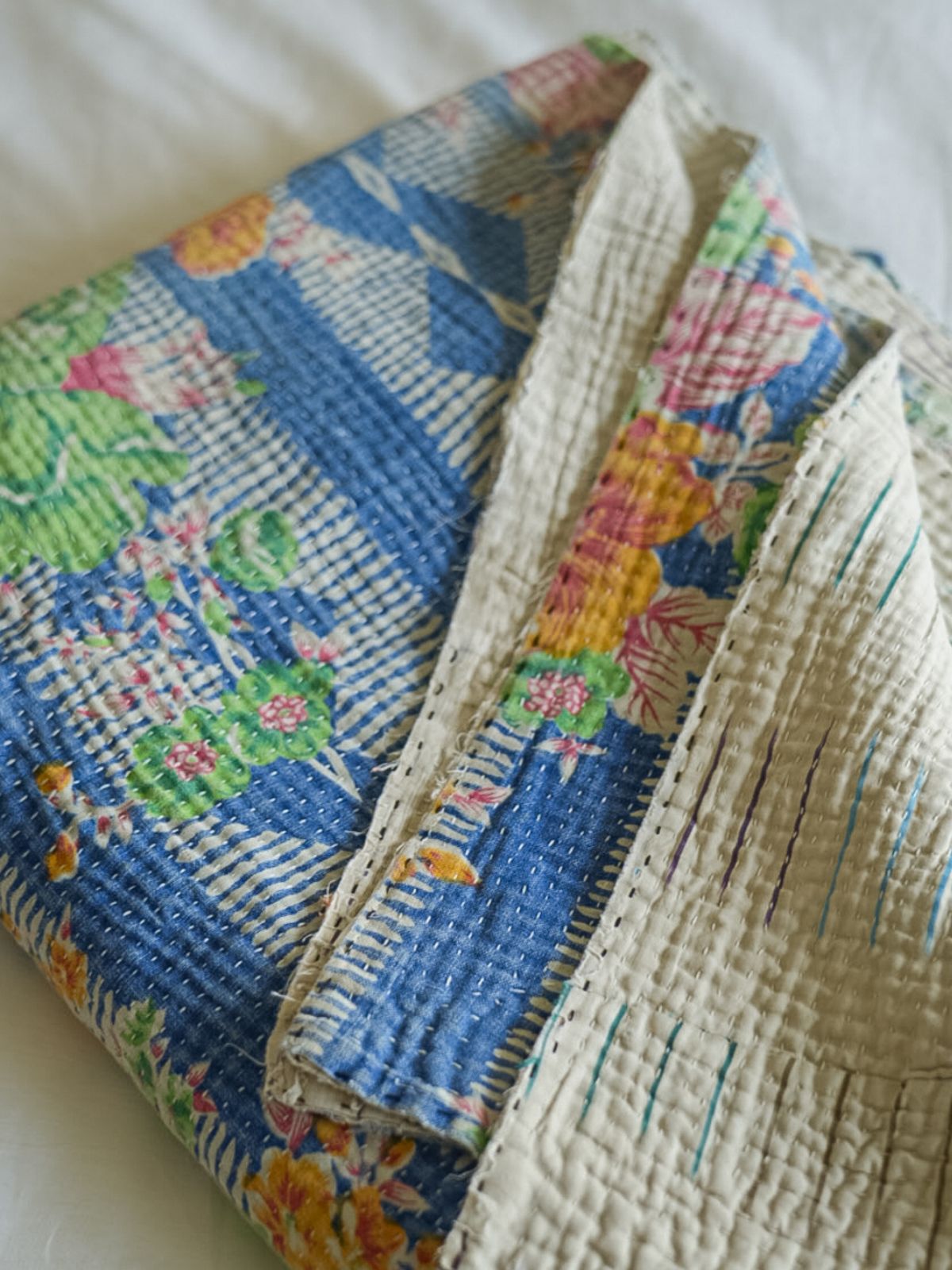 Kantha Quilt - F