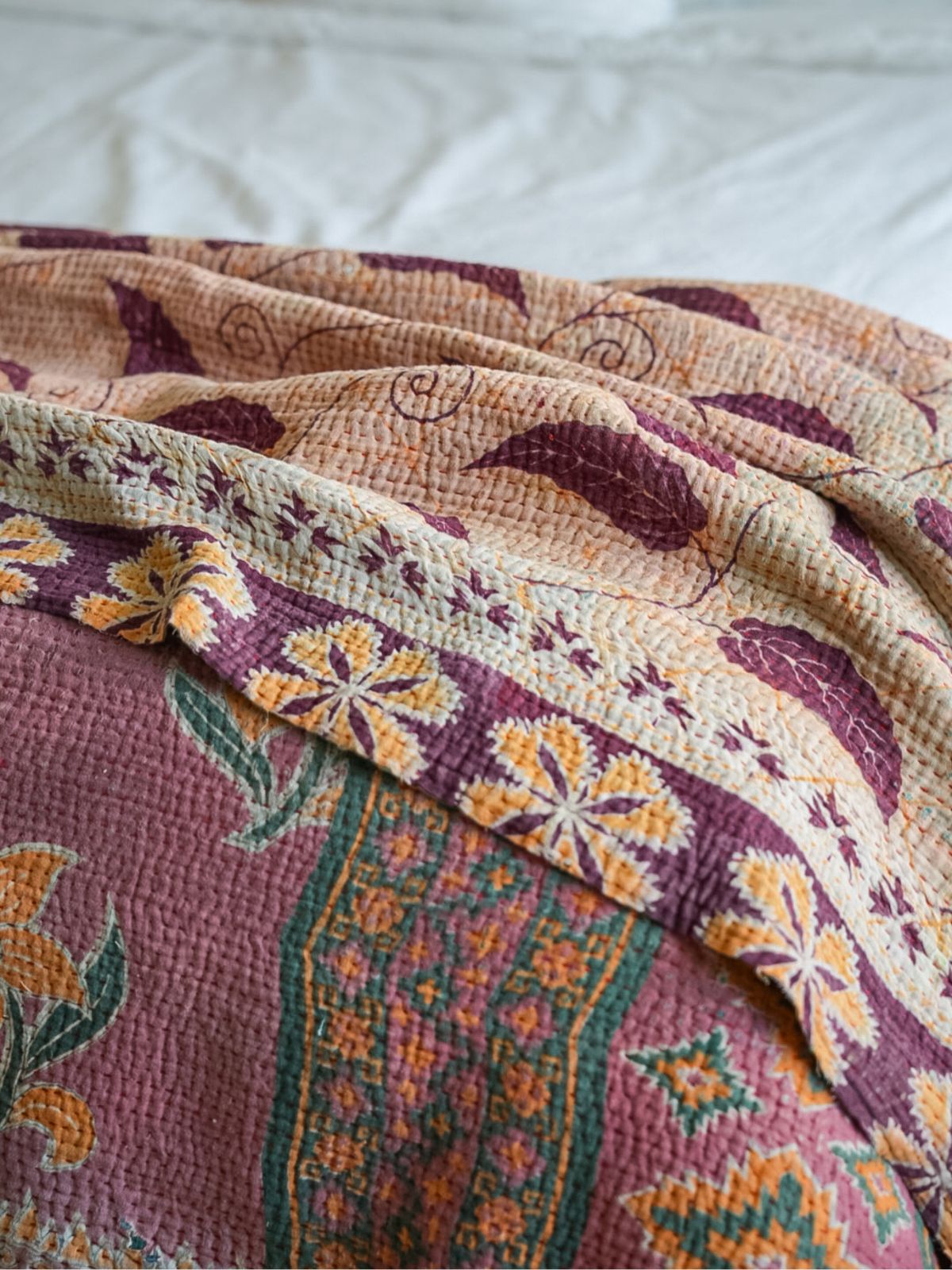 Kantha Quilt - B