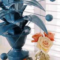 Down Pour Blue Crunchberry Table Lamp