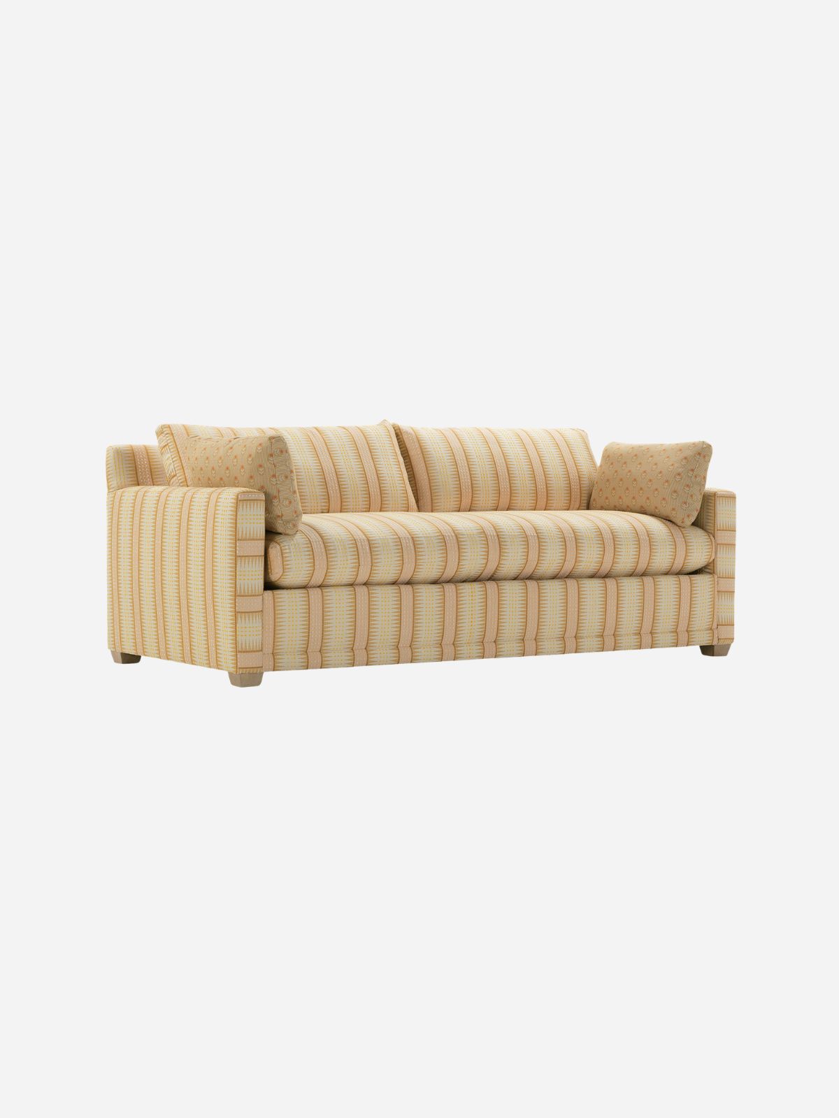 Sylvie Bench Sofa, Backgammon Honey