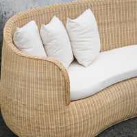 Three Seater Rattan Sofa