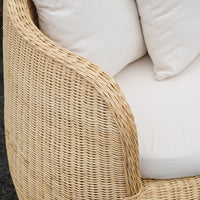 Three Seater Rattan Sofa