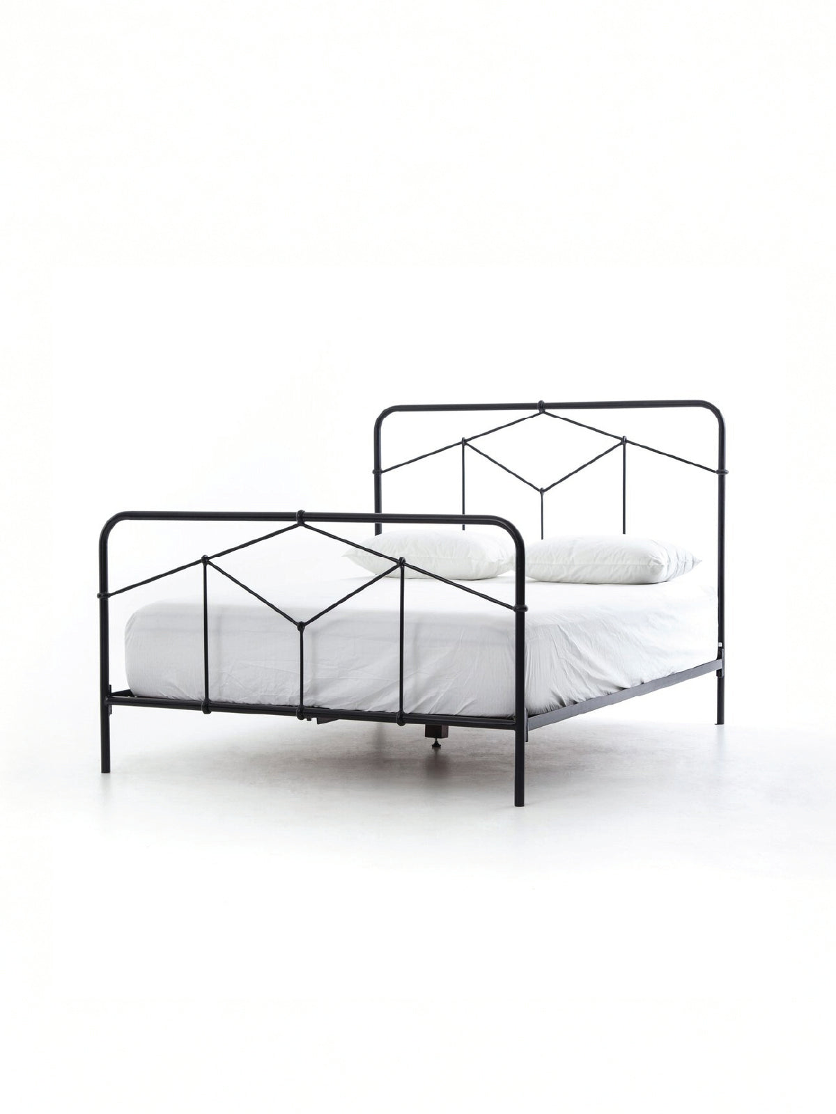 Casey Iron Bed - Black