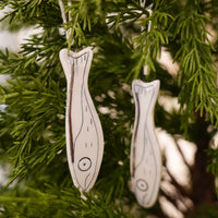 Celadon x Petrichor + Gold Fish Ornament