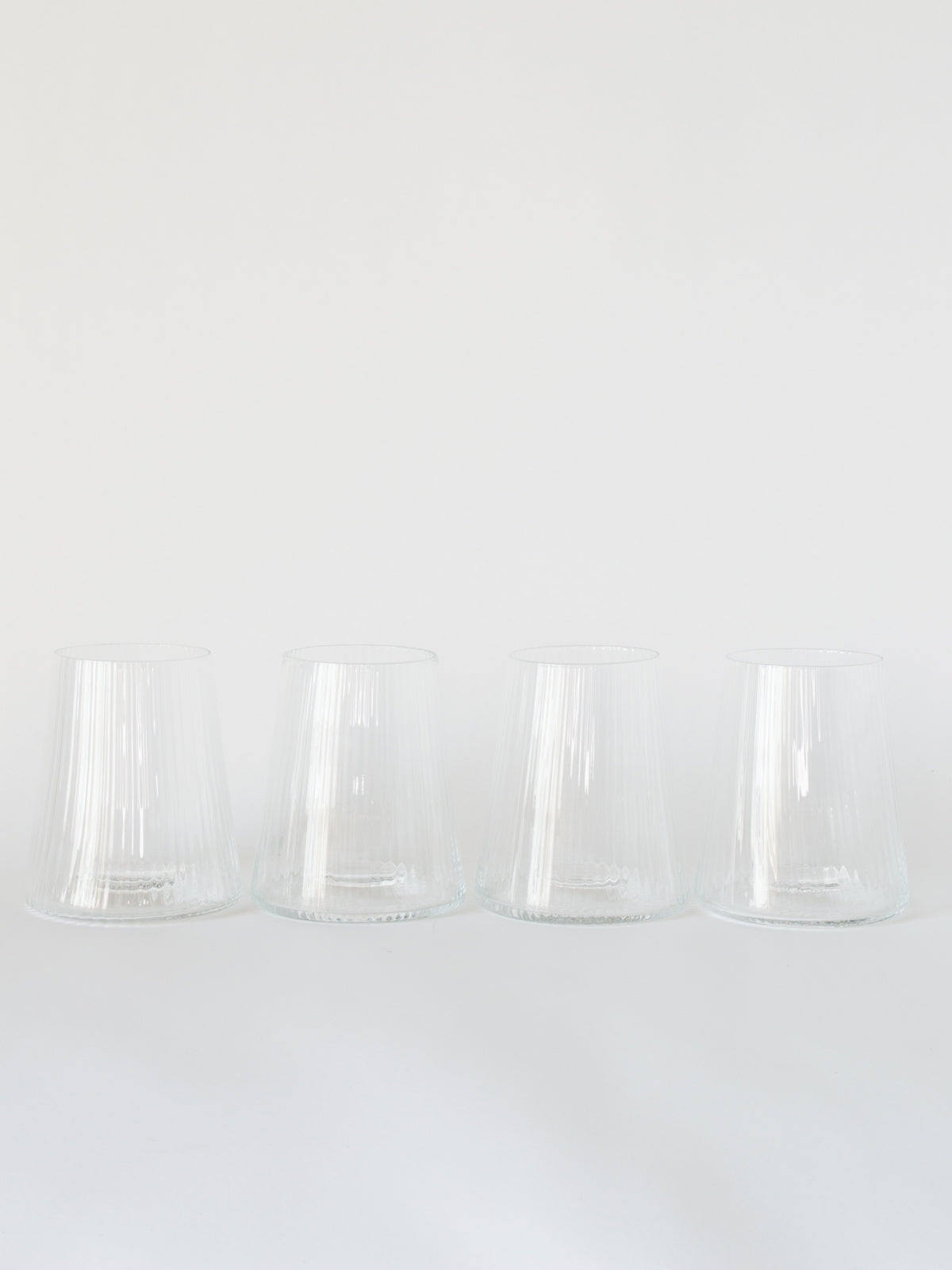 Bandol Fluted Glass, Set of 4