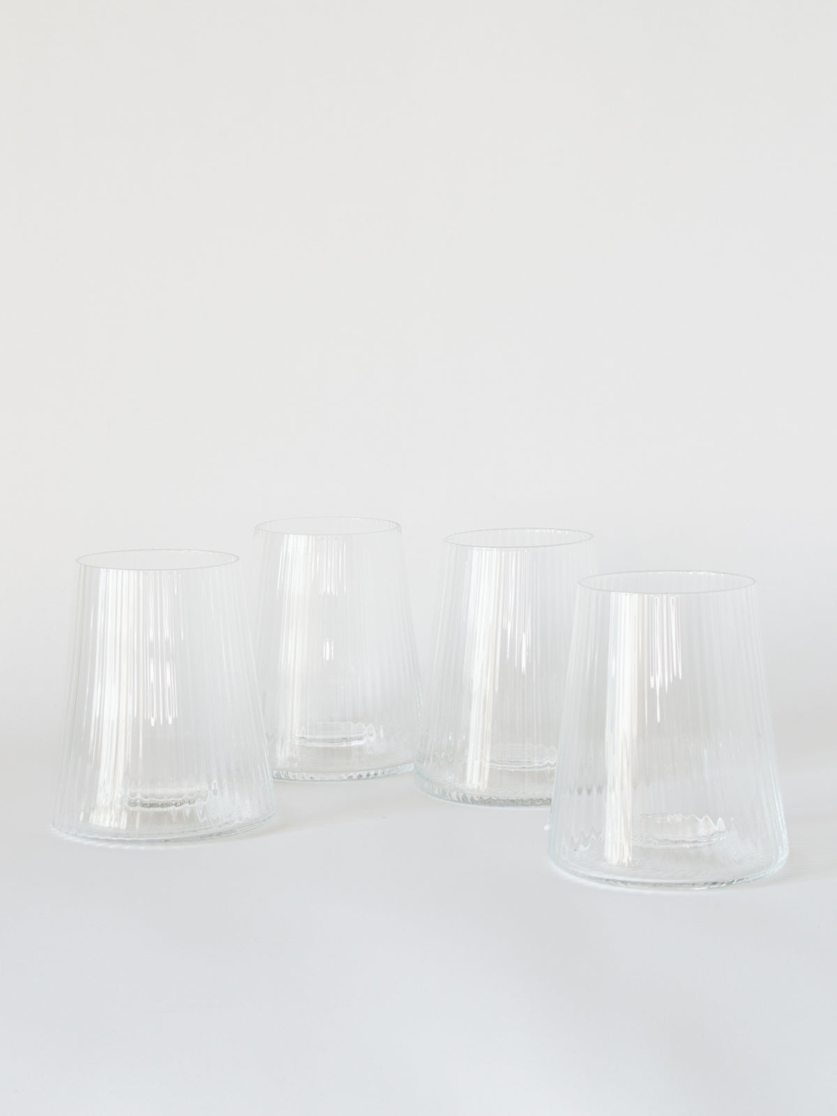 Bandol Fluted Glass, Set of 4