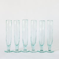 Tall Recycled Champagne Flute