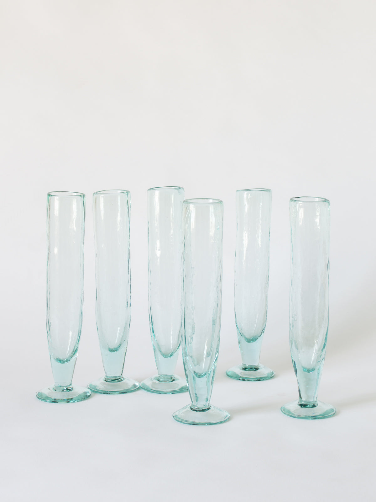 Tall Recycled Champagne Flute