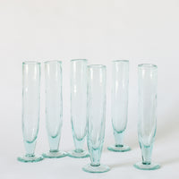 Tall Recycled Champagne Flute