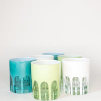 Rialto Old Fashioned Glass Set of 2, Pale Sage