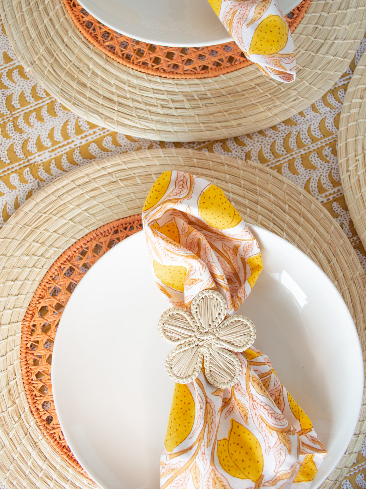 Willow Round Placemat, Set of 2