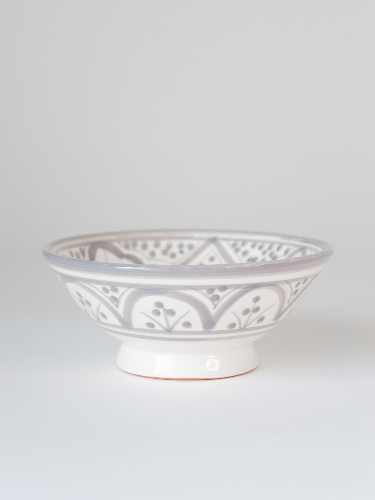 Light Grey Moroccan Bowl, Set of 4