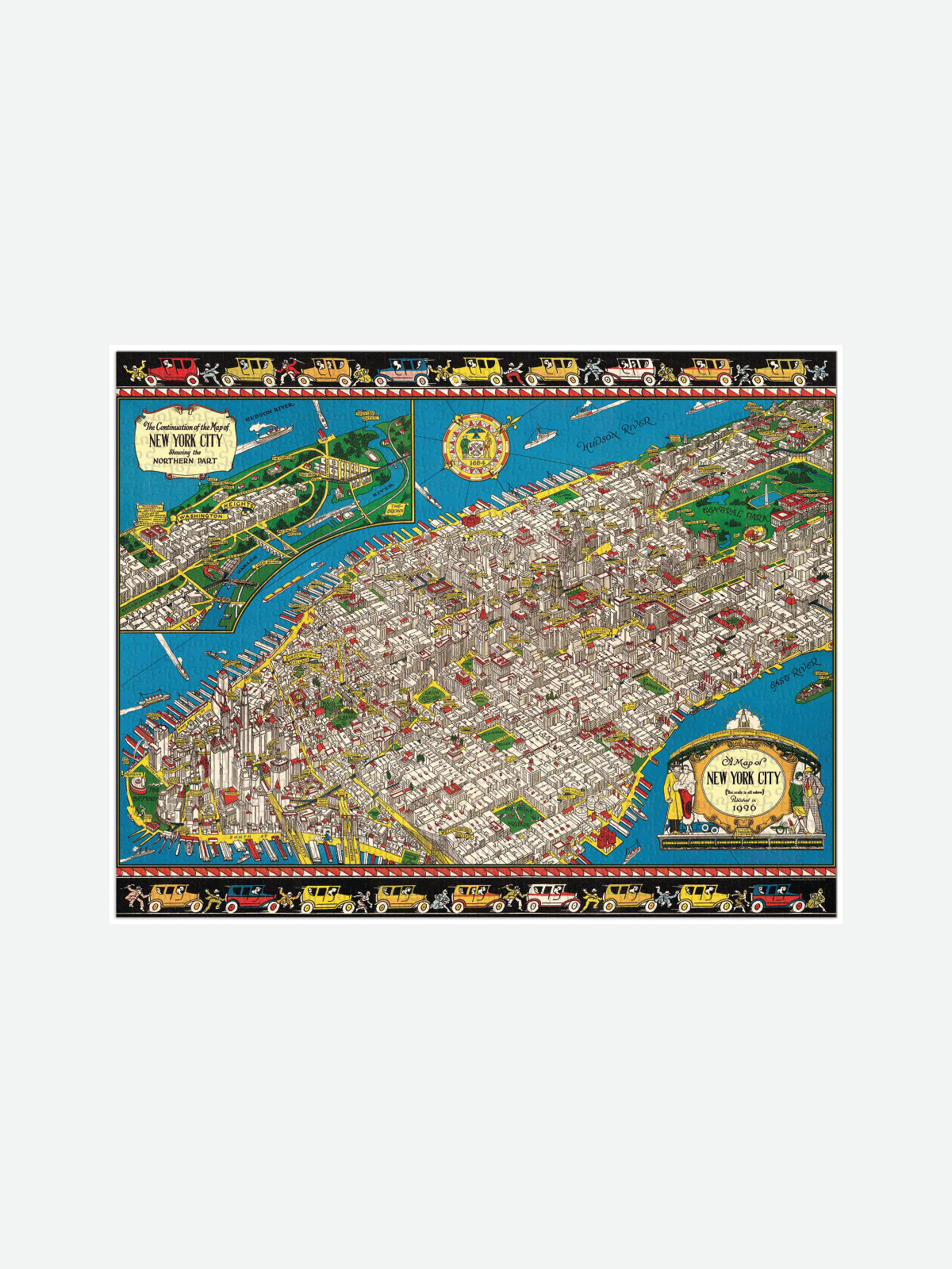 New York City Map Puzzle