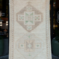 Modern Oushak Runner, 2'10" x 11'5"