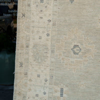 Modern Oushak Rug, 6'2" x 8'10"