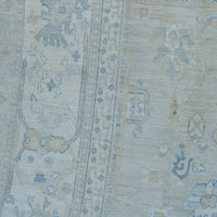 Modern Oushak Rug, 11'9" x 14'6"