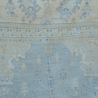 Modern Oushak Rug, 11'9" x 14'6"