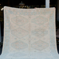 Modern Oushak Rug, 8' x 9'8"