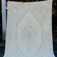 Modern Oushak Rug, 5'11" x 8'11"