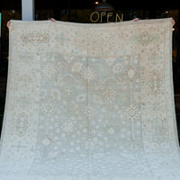 Modern Oushak Rug, 9'1" x 11'9"