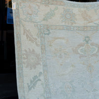 Modern Oushak Rug, 9'1" x 11'10"