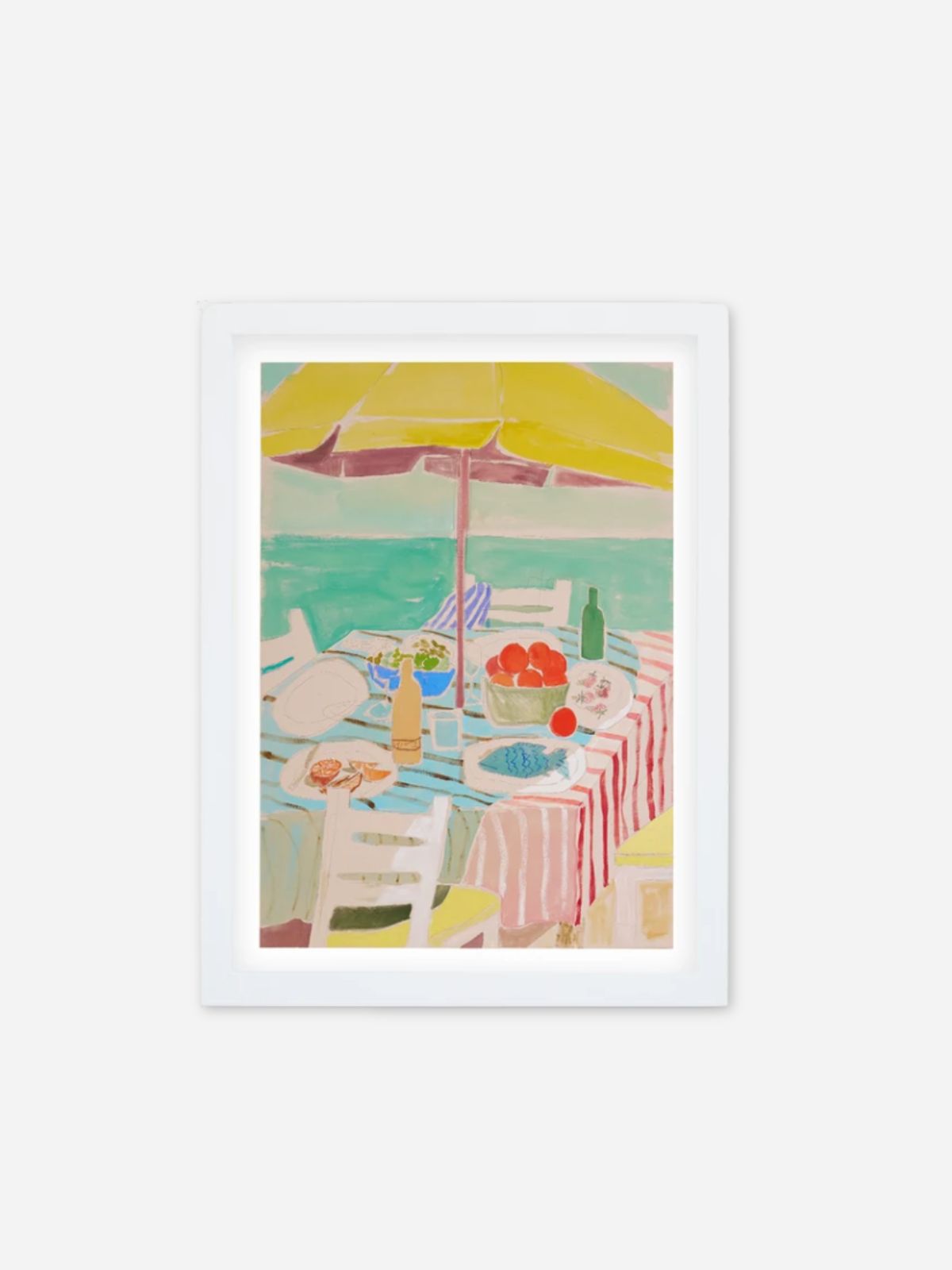"Orange Slice" Print by Blakely Made
