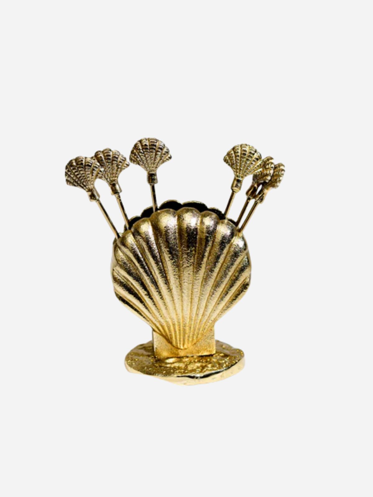 Gold Shell Picks Set