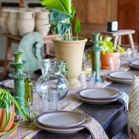 Sonya Plum Block-Printed Table Napkins, Set of 4