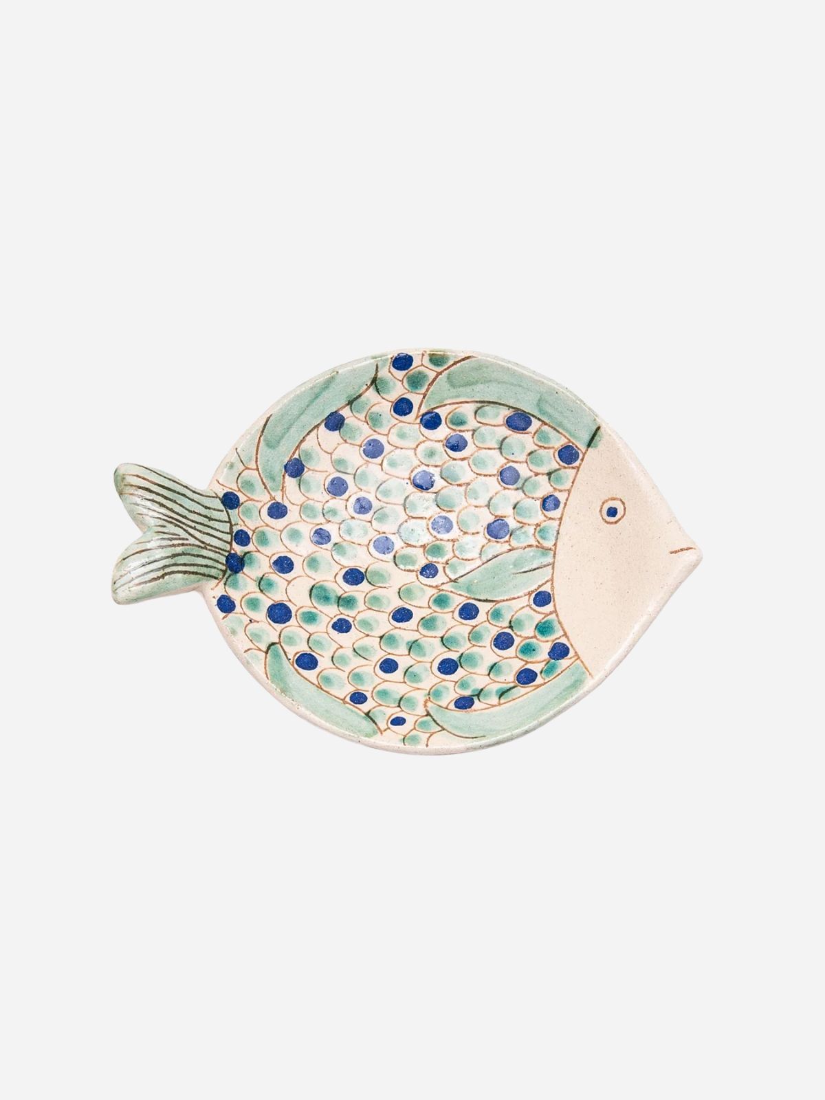 Blue Fish Plate