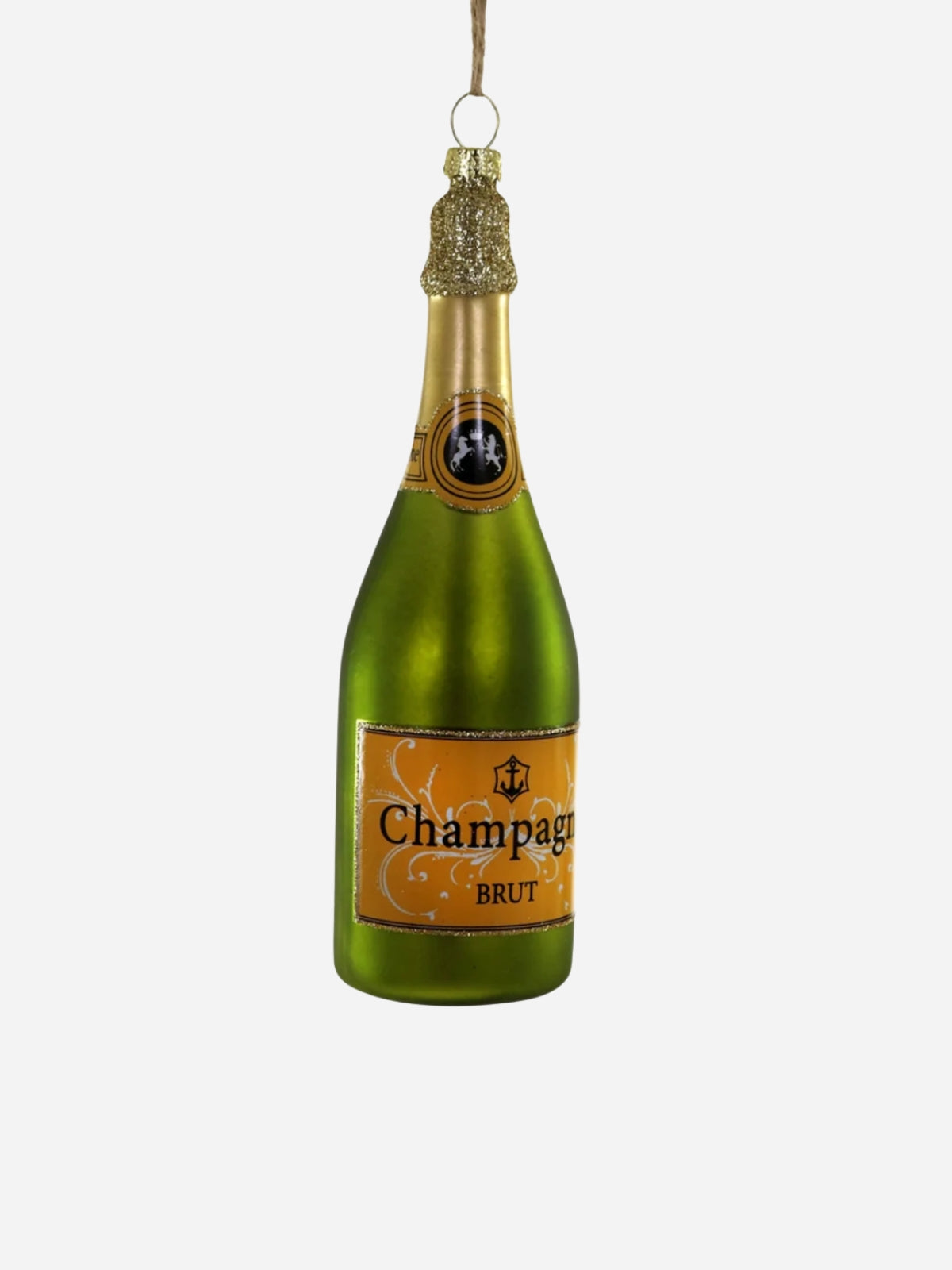 Sparkling Champagne Ornament