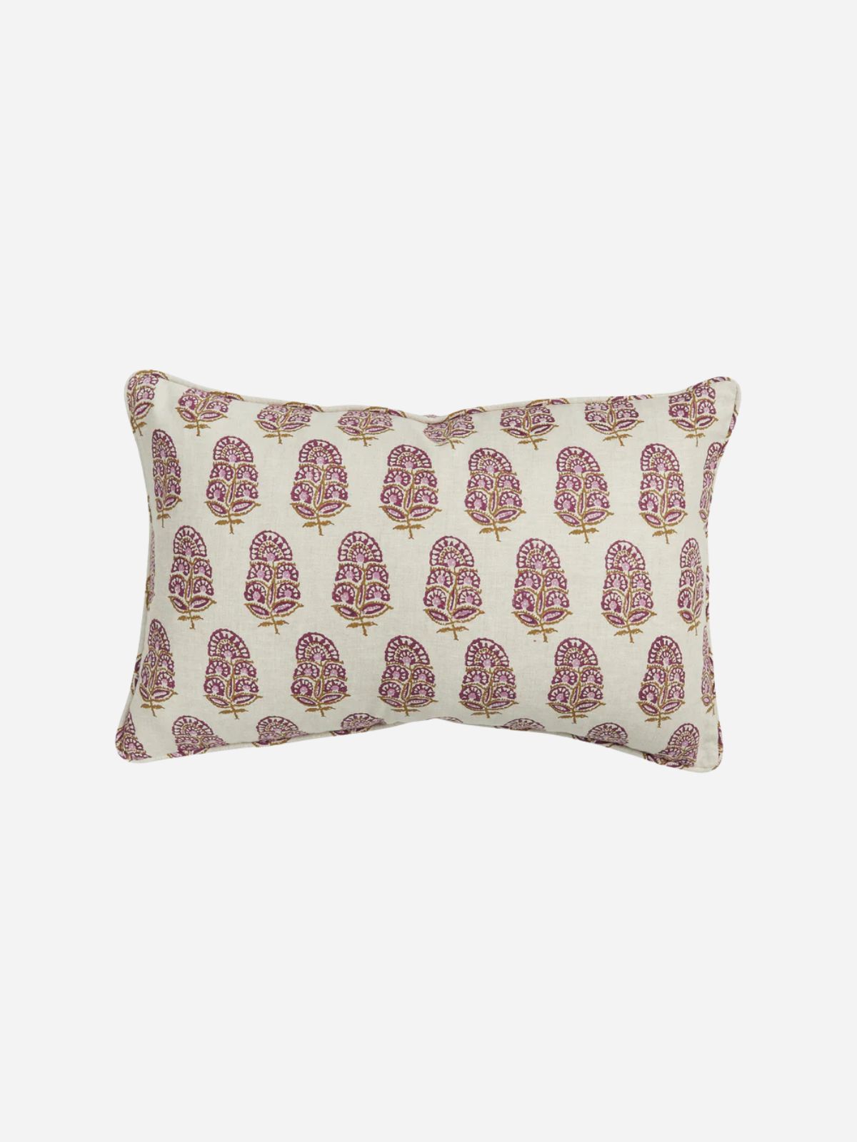 Zardosi Moonflower Pillow