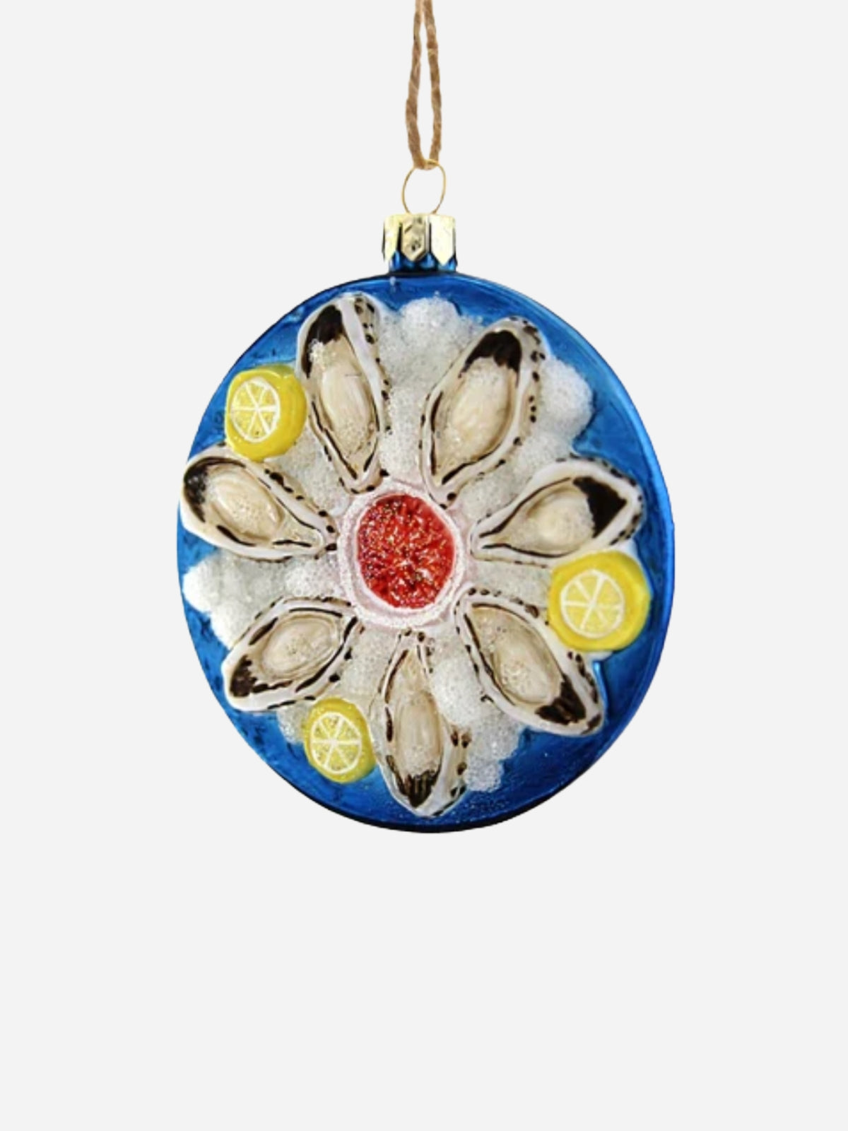 Plate of Oysters Ornament
