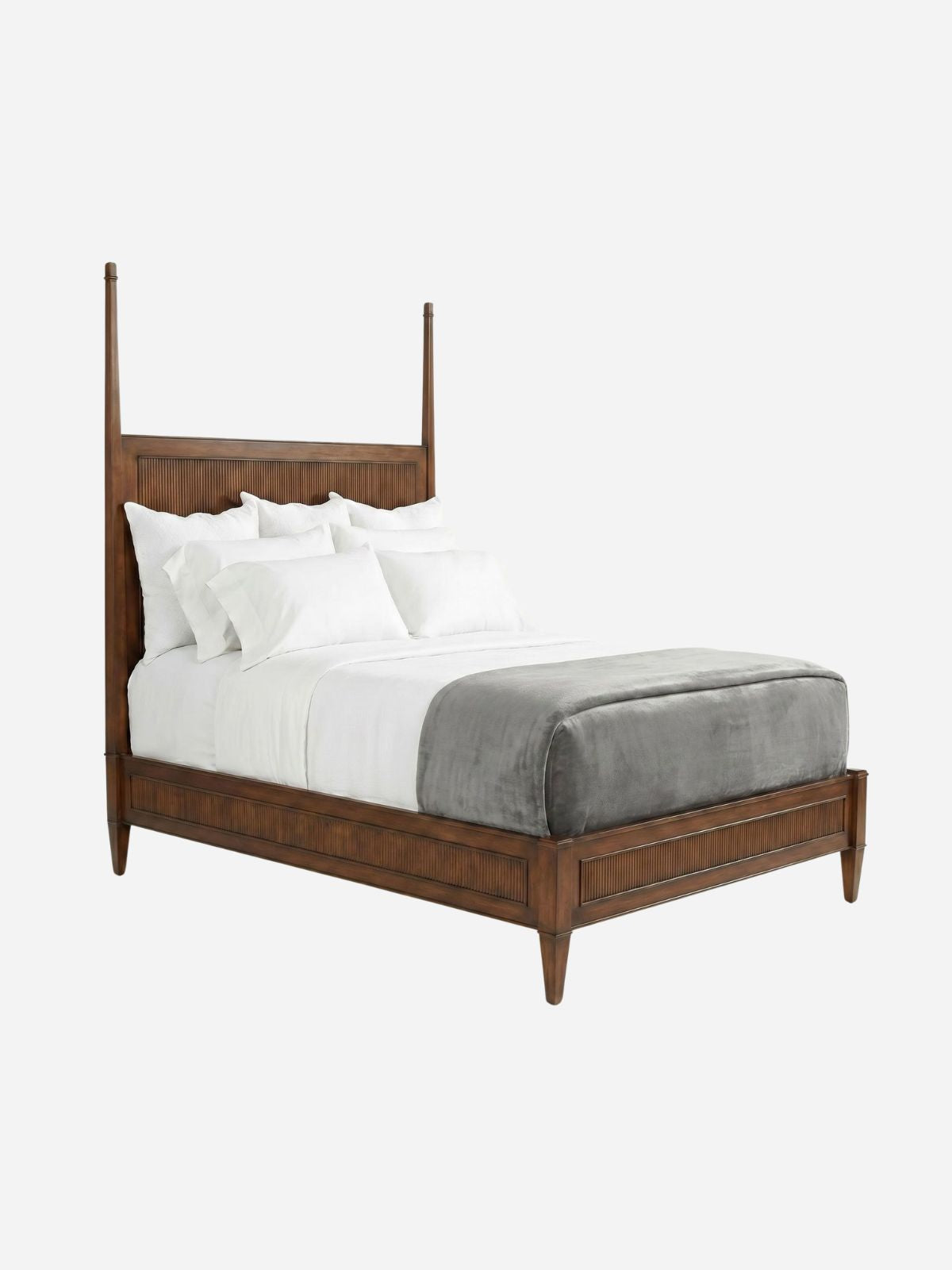 Oscar King Bed, Signature Stain