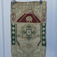 Vintage Turkish Yastik, One Of A Kind