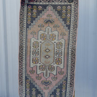 Vintage Turkish Yastik, One Of A Kind