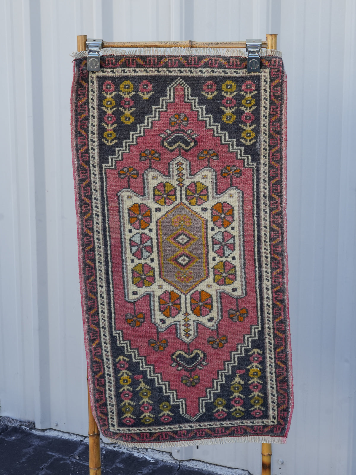 Vintage Turkish Yastik, One Of A Kind