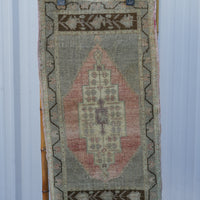 Vintage Turkish Yastik, One Of A Kind