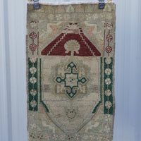 Vintage Turkish Yastik, One Of A Kind