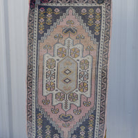 Vintage Turkish Yastik, One Of A Kind