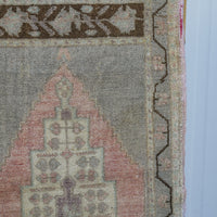 Vintage Turkish Yastik, One Of A Kind