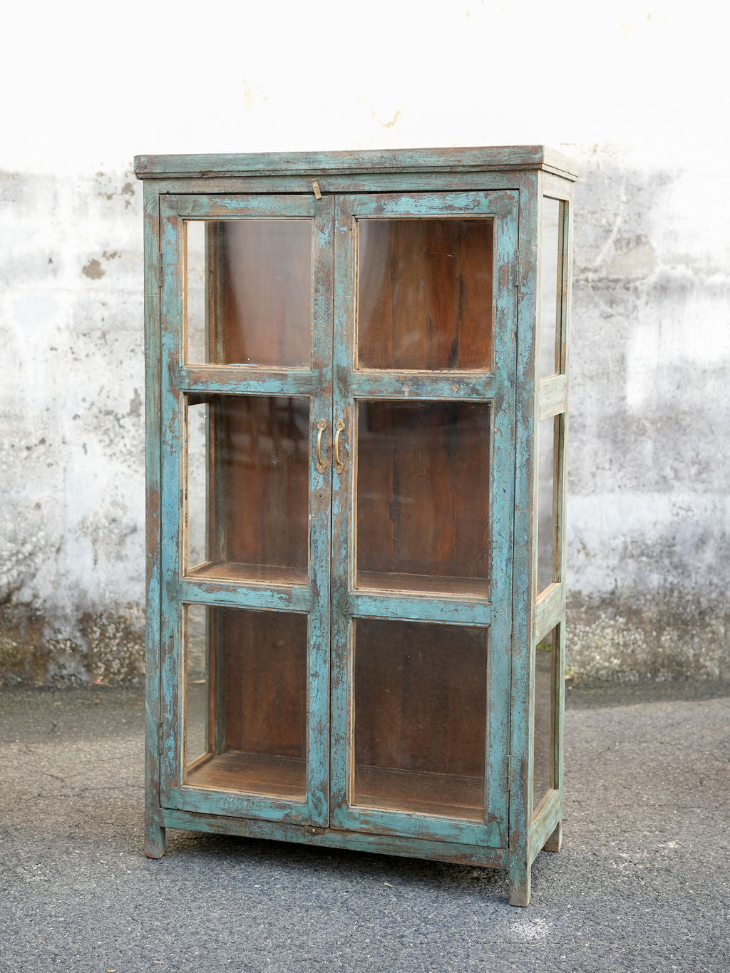 Jumbo Vintage Painted Cabinet
