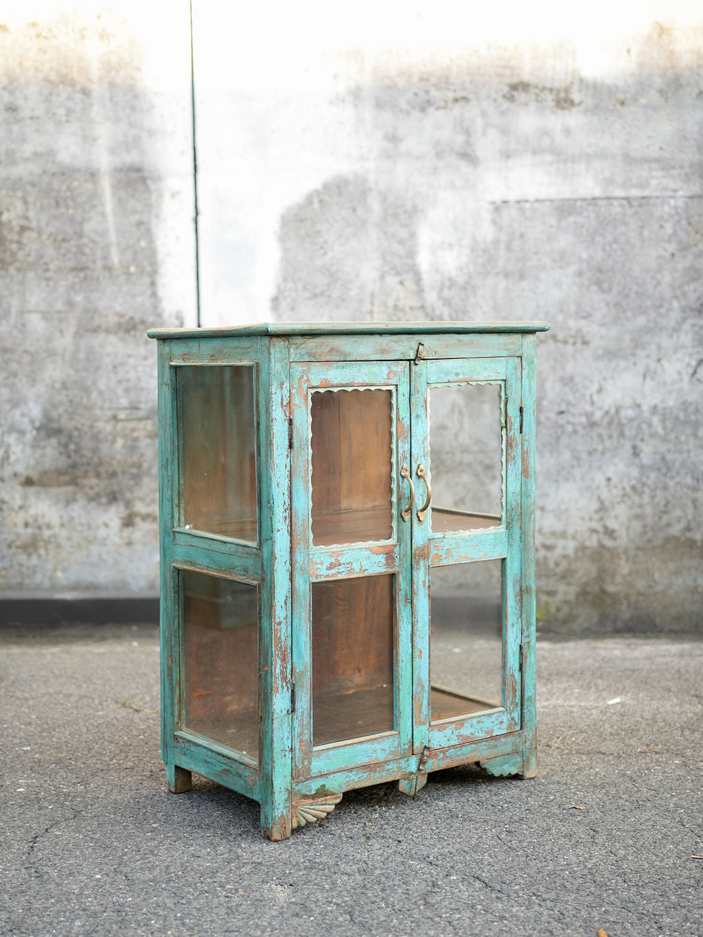 Medium Vintage Painted Cabinet