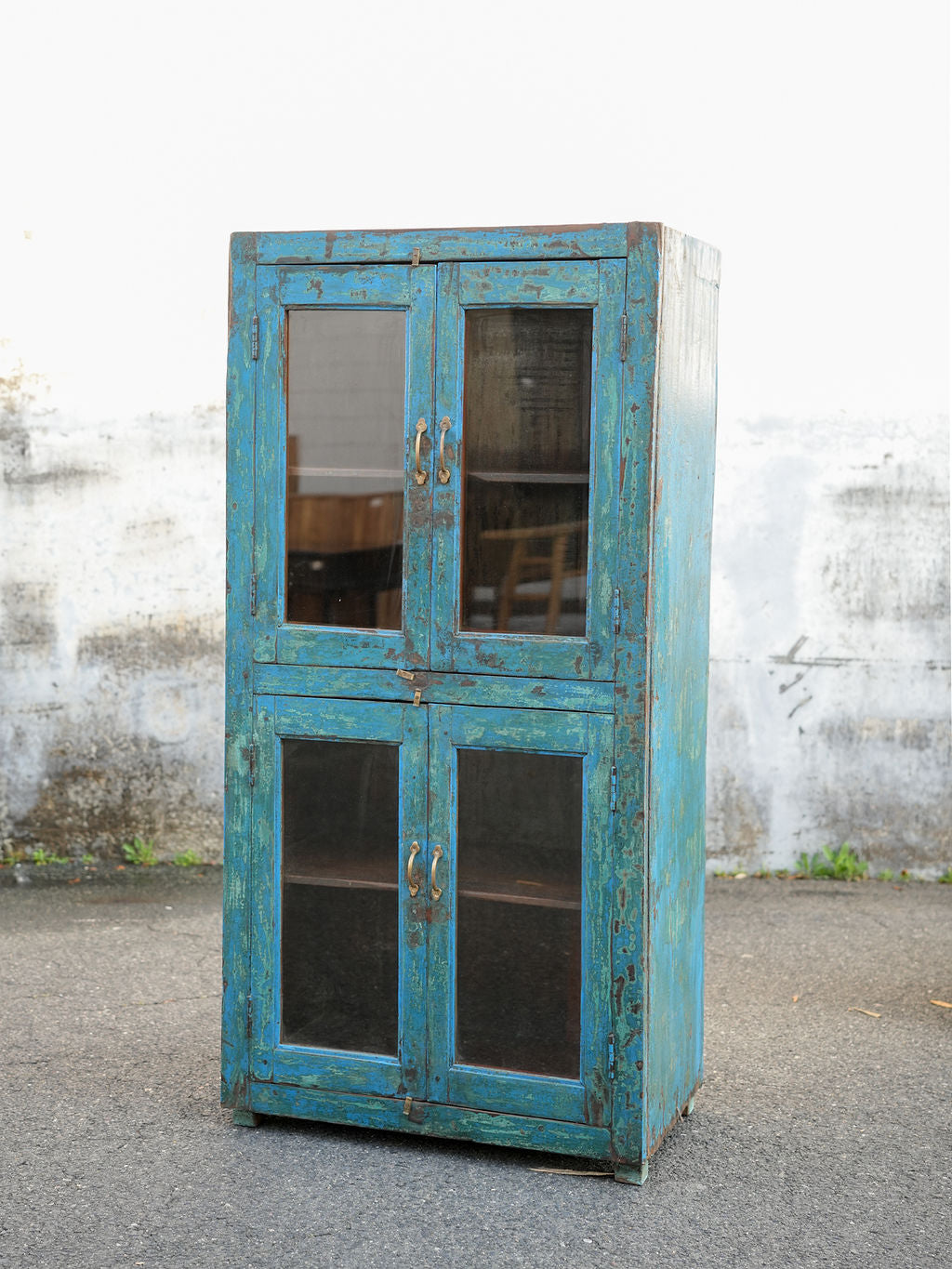 Jumbo Vintage Painted Cabinet