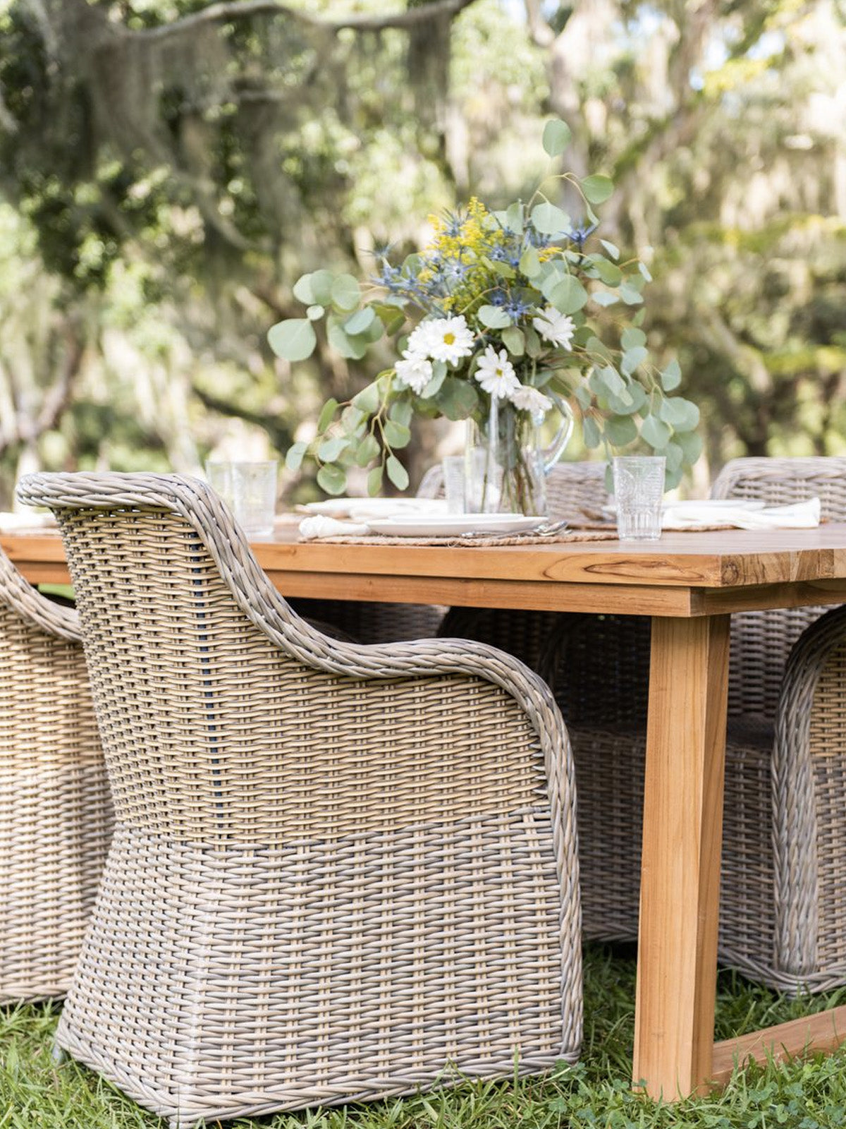 Beaufort Teak Outdoor Dining Table