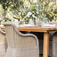 Beaufort Teak Outdoor Dining Table